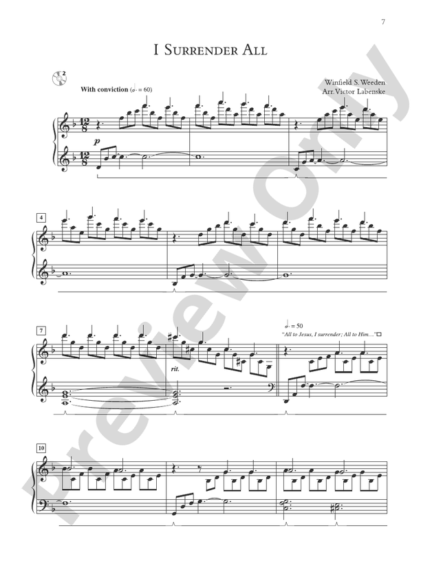 Great Things He Has Done: 10 Sacred Arrangements in a Variety of Styles - Piano (Digital Download)