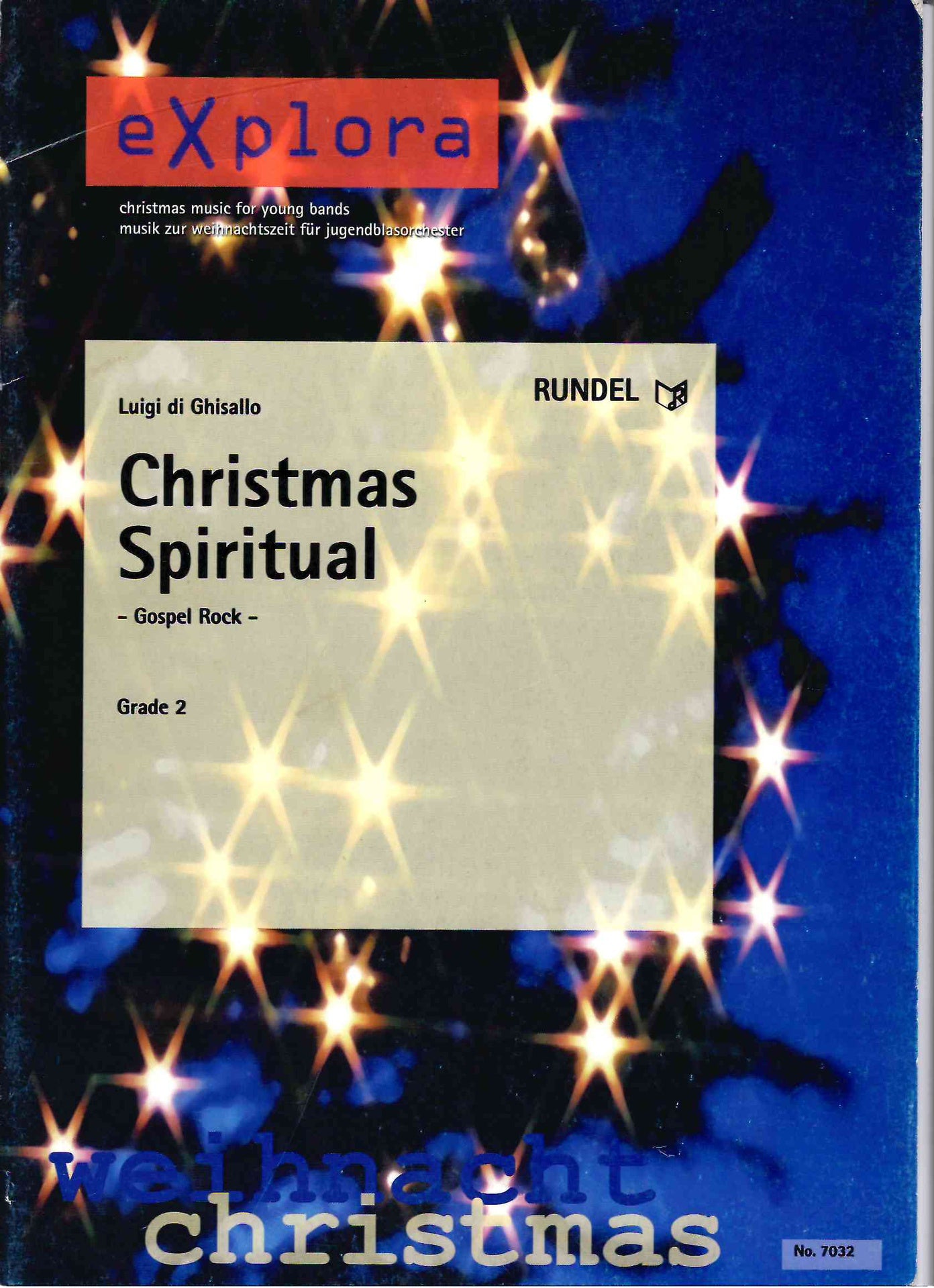 Christmas Spiritual: Gospel Rock - Concert Band Score/Parts by Ghisallo Rundel MVSR7032
