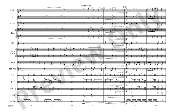 This Is Why – Marching Band Conductor Score & Parts (Digital Download)