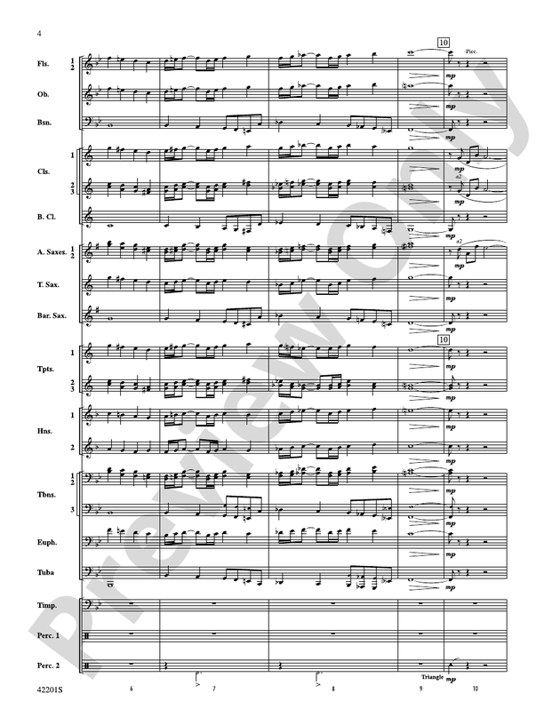 Silversword - Concert Band Conductor Score & Parts (Digital Download)