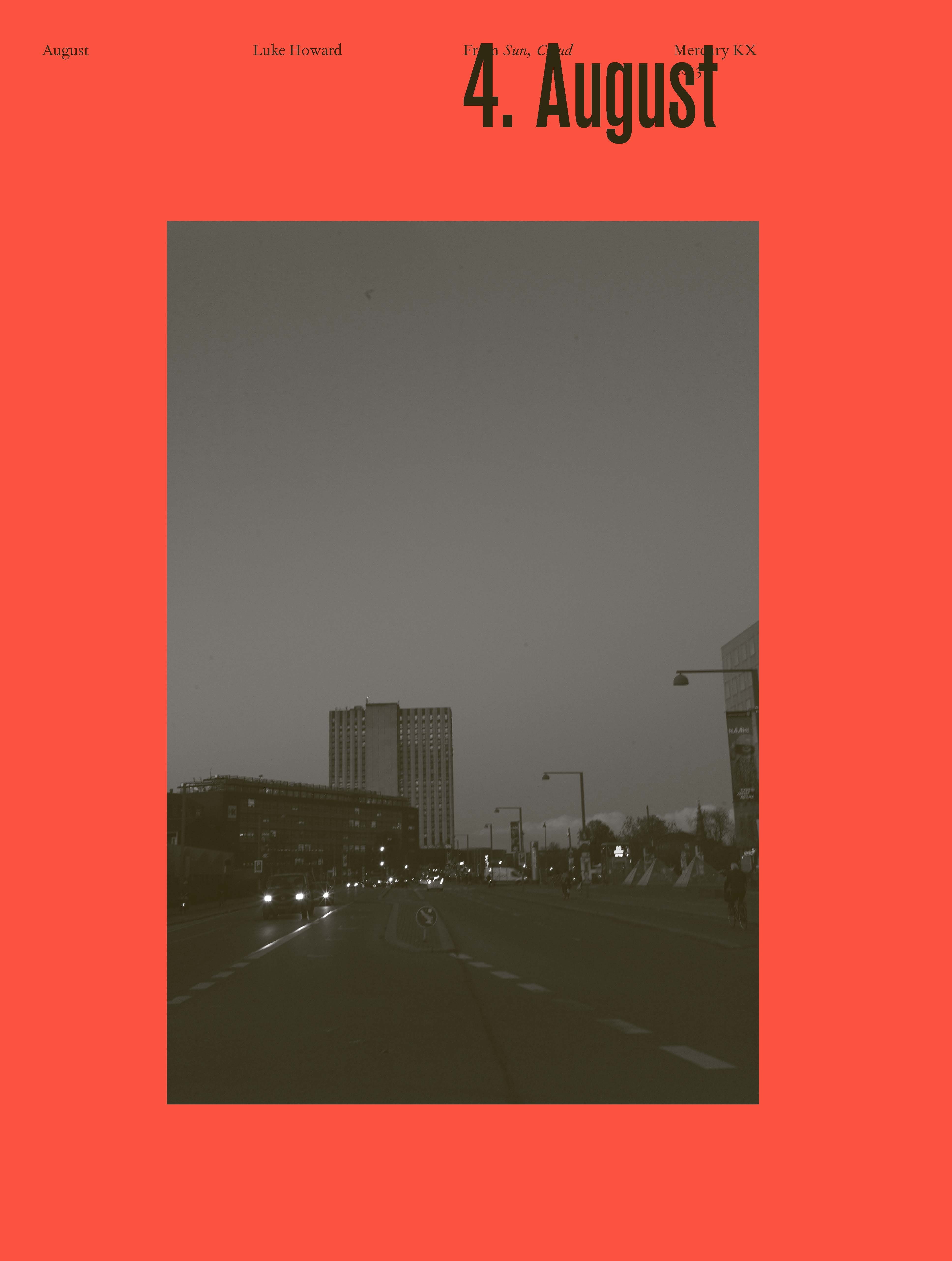 August - Piano Solo (Digital Download)