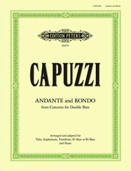 Capuzzi - Andante & Rondo - Trombone or Tuba/Piano Accompaniment Peters H1474