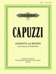 Capuzzi - Andante & Rondo - Trombone or Tuba/Piano Accompaniment - Peters H1474