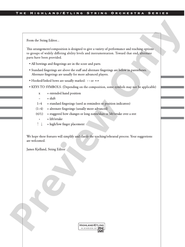 Classics for a Traditional Christmas, Level 2 – String Orchestra Conductor Score & Parts (Digital Download)