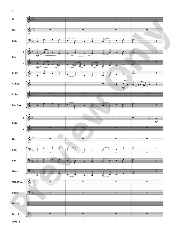 Tidings of Comfort and Joy! - Concert Band Conductor Score & Parts (Digital Download)