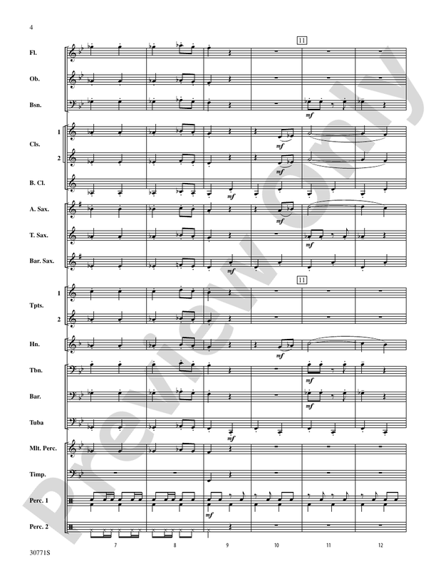 Espana Cani - Concert Band Conductor Score & Parts (Digital Download)