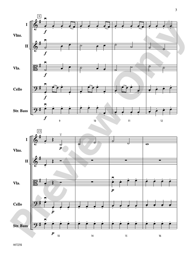 Sky Islands - String Orchestra Conductor Score & Parts (Digital Download)