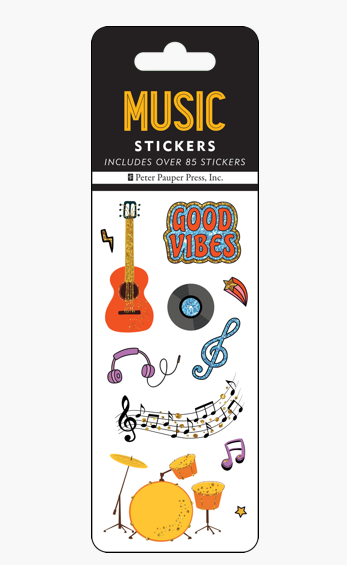 Music Instruments Stickers