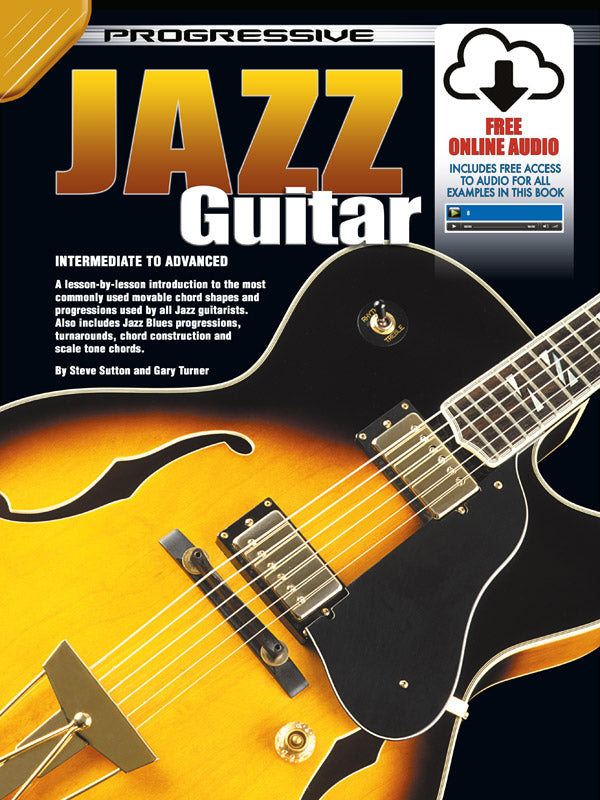Progressive Jazz Guitar Bk/CD