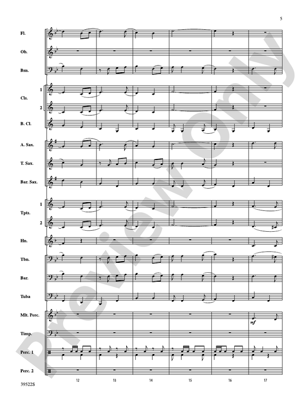 Medal of Freedom - Concert Band Conductor Score & Parts (Digital Download)