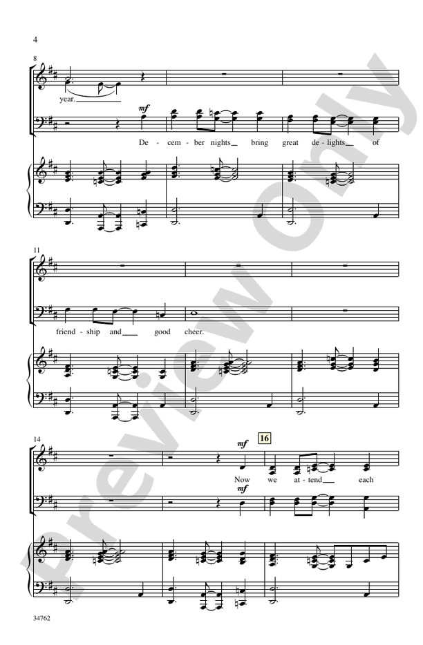 May the Season Never End – SATB Choral Octavo (Digital Download)