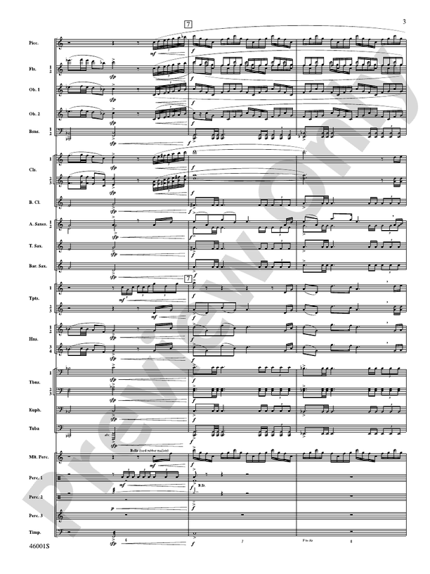 Rise of the Silver City - Concert Band Conductor Score & Parts (Digital Download)