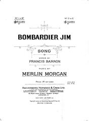 Bombardier Jim - Bb Major Vocal/Piano (Digital Download)