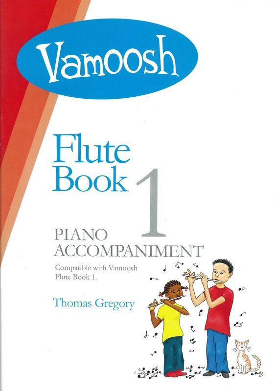 Vamoosh Flute Book 1 - Piano Accompaniment Gregory Vamoosh Music VAM57