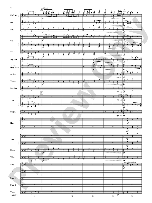 Country Gardens - Concert Band Conductor Score & Parts (Digital Download)