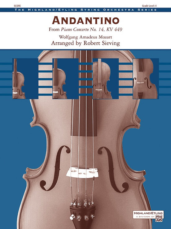 Andantino – String Orchestra Conductor Score & Parts (Digital Download)