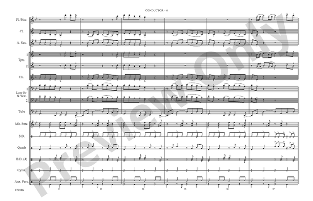 Havana – Marching Band Conductor Score & Parts (Digital Download)