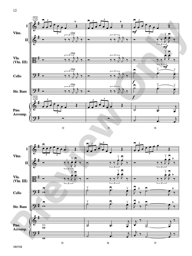 A Musical Passport - String Orchestra Conductor Score & Parts (Digital Download)