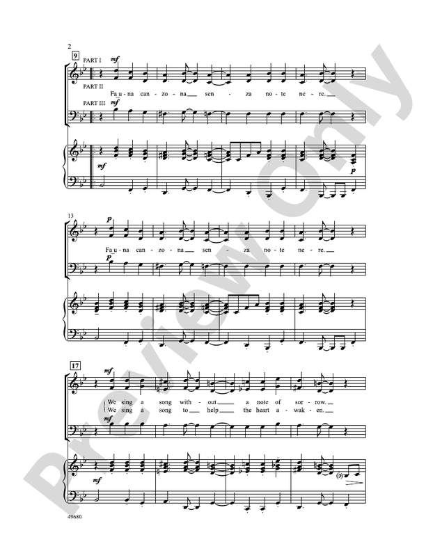Madrigal Remix - 3 Part Mixed Choral Octavo (Digital Download)
