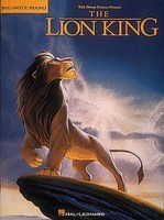 The Lion King - Elton John|Tim Rice - Piano Hal Leonard Big Note Piano