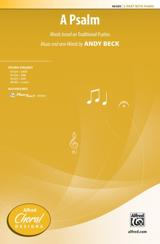 A Psalm - 2-Part Choral Octavo (Digital Download)