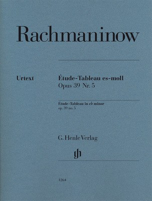 Etude-Tableau E flat minor Op. 39 No. 5