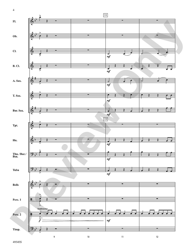Range Rover - Concert Band Conductor Score & Parts (Digital Download)