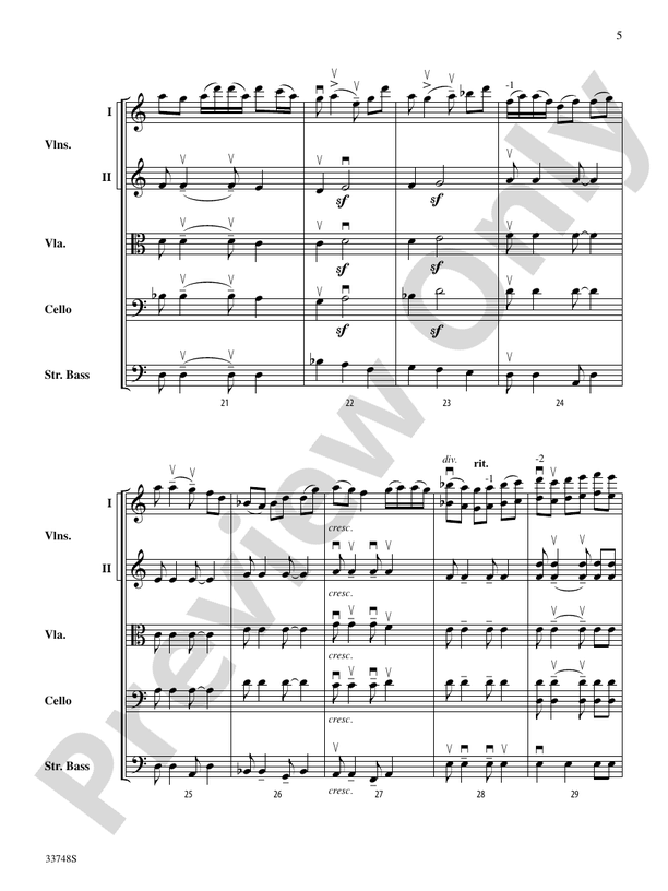 Dixie Highway – String Orchestra Conductor Score & Parts (Digital Download)