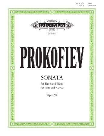 Prokofiev - Sonata For Flute and Piano Op.94 (EP4781A) - Flute (Digital Download)