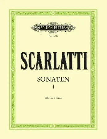 150 Sonatas Vol. 1 - Piano - Domenico Scarlatti - Peters EP4692A