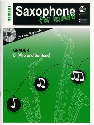 AMEB Saxophone for Leisure Series 1 Grade 4 - Alto Saxophone/CD 1203080139