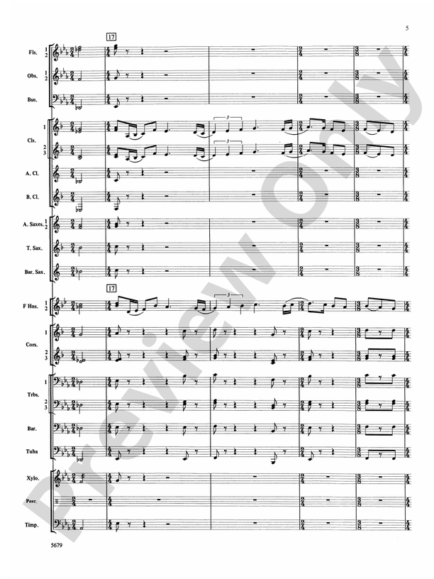 Galway Bay Overture - Concert Band Conductor Score & Parts (Digital Download)