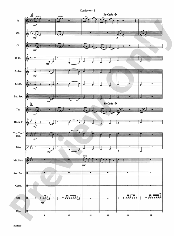 Statements - Concert Band Conductor Score & Parts (Digital Download)