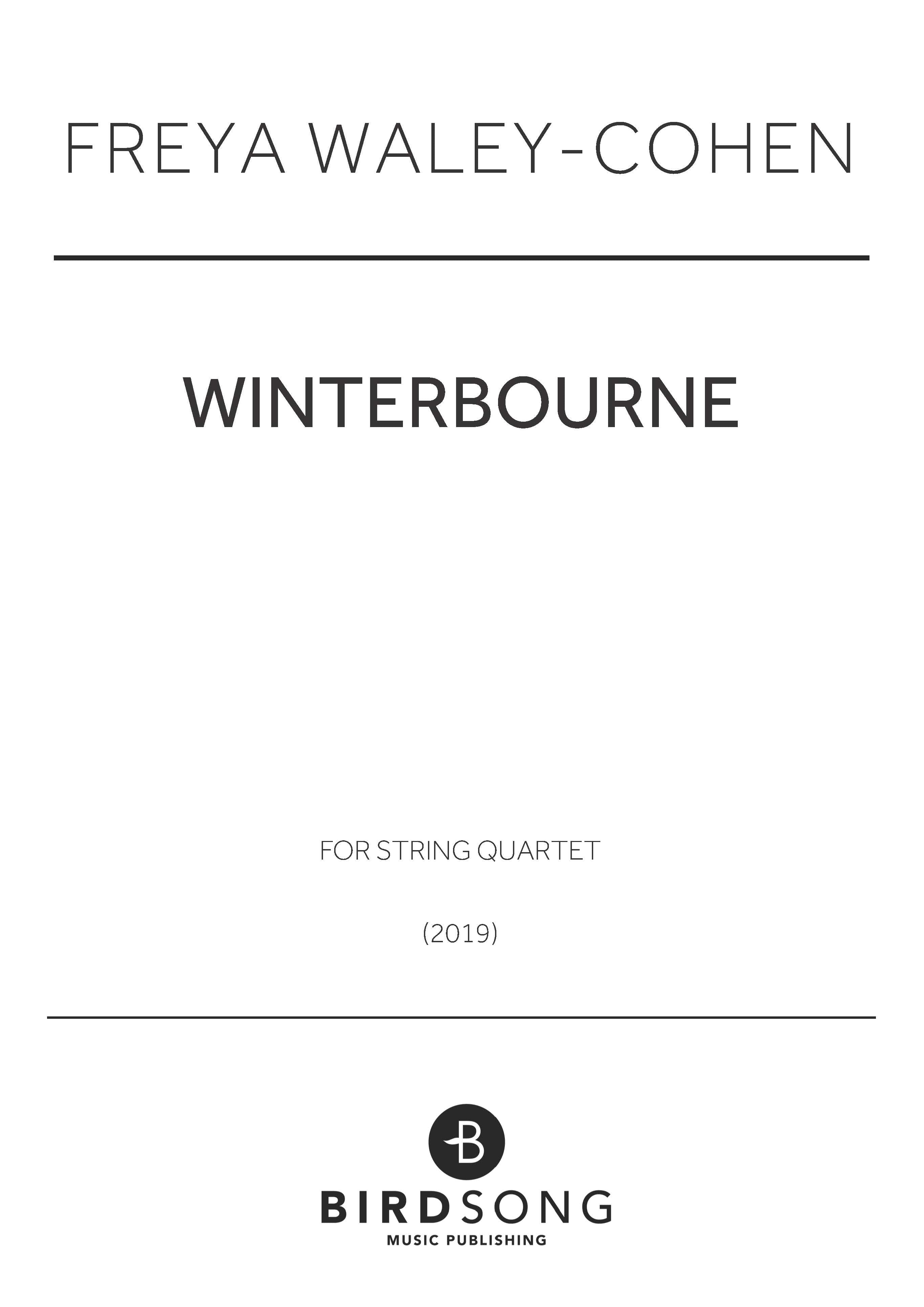 Winterbourne - String Quartet (Digital Download)
