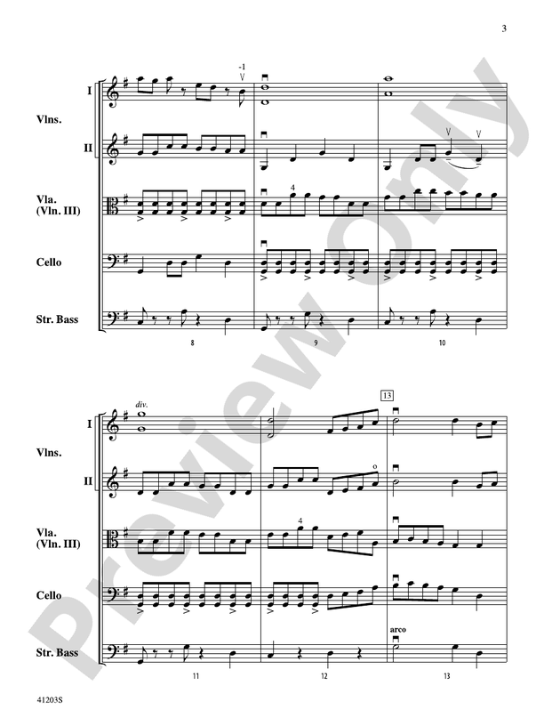 Wayland Overture – String Orchestra Conductor Score & Parts (Digital Download)