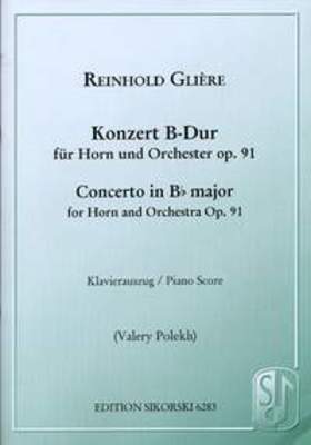 Gliere - Concerto Op91 - French Horn/Piano Accompaniment Sikorski SIK6283