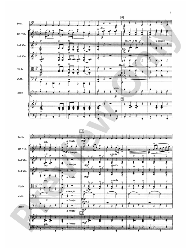 Sleigh Ride (Grade 3.5) – String Orchestra Conductor Score & Parts (Digital Download)