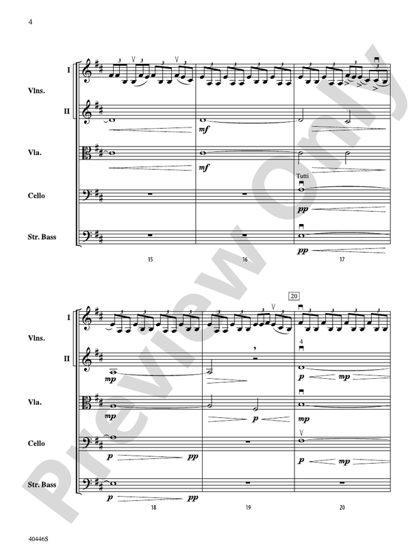 Apotheosis – String Orchestra Conductor Score & Parts (Digital Download)