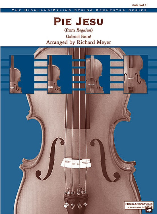 Pie Jesu from "Requiem" – String Orchestra Conductor Score & Parts (Digital Download)