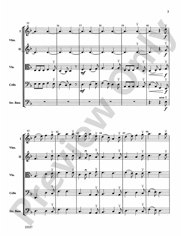 Shaker Dance and Lament – String Orchestra Conductor Score & Parts (Digital Download)