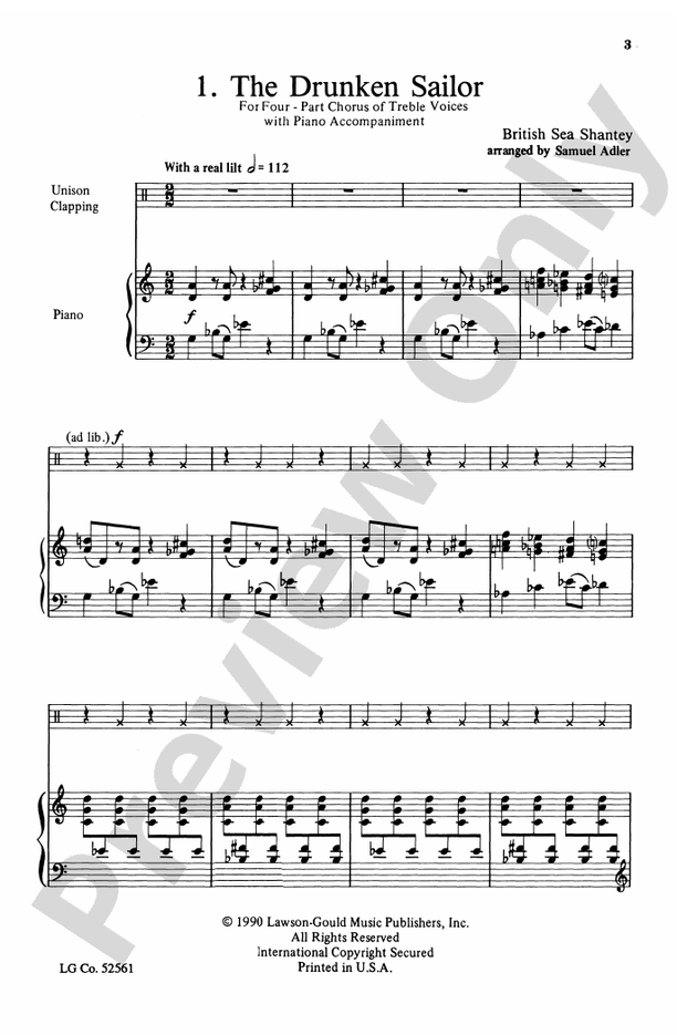 Round the Globe (Part 1) - SSAA Choral Octavo (Digital Download)