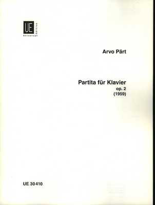 Partita Op. 2 - for Piano - Arvo Part - Piano Universal Edition Piano Solo