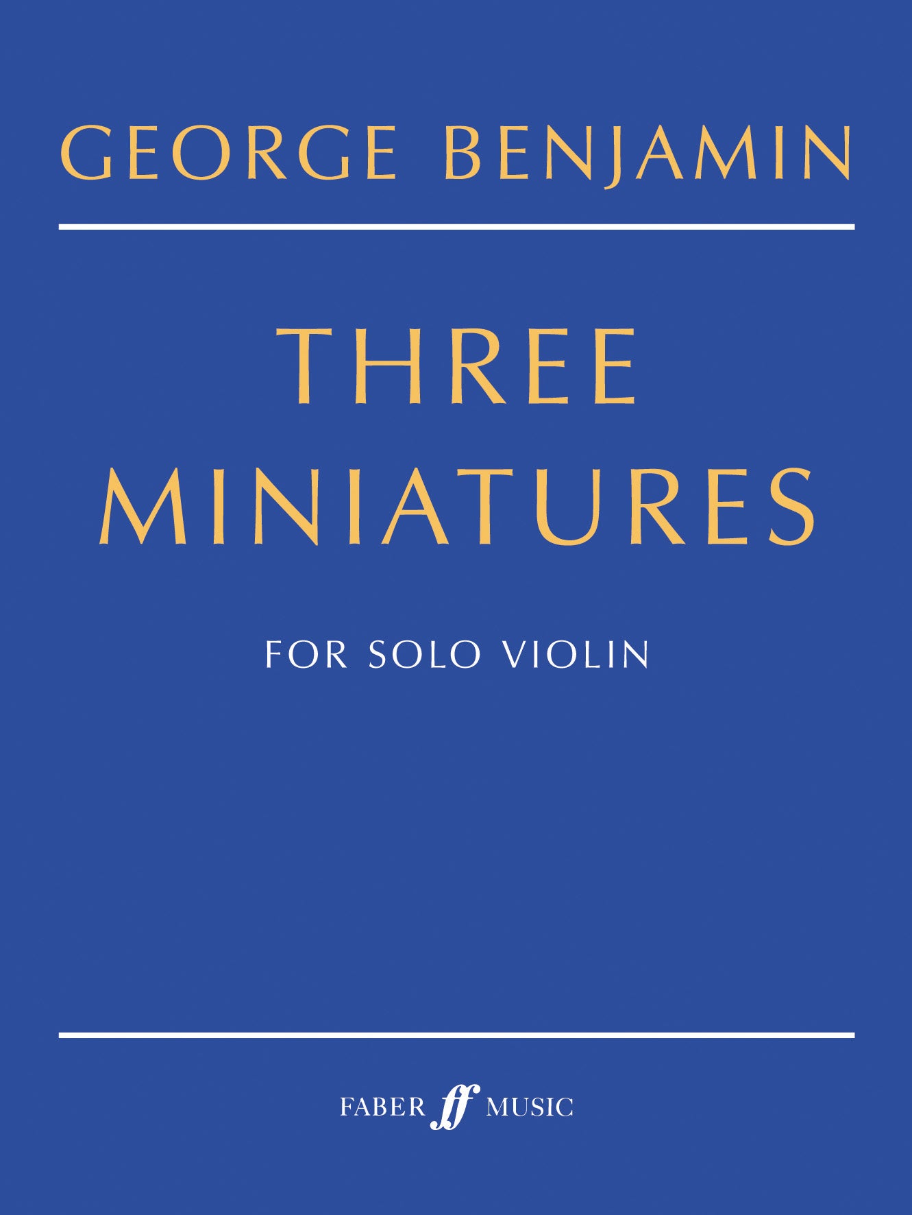 Three Miniatures - Violin (Digital Download)