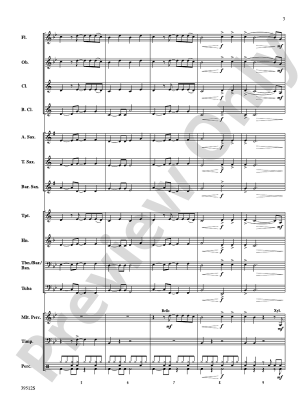 Dumb Love - Concert Band Conductor Score & Parts (Digital Download)