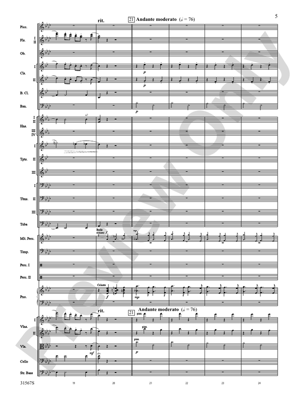 Tahiti Trot - Full Orchestra Conductor Score & Parts (Digital Download)