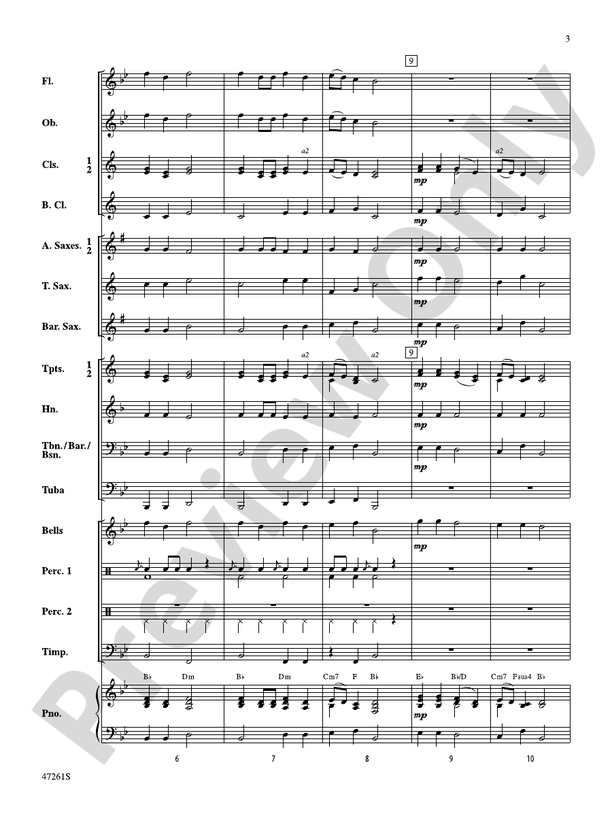 Holiday Sing-Along - Concert Band Conductor Score & Parts (Digital Download)