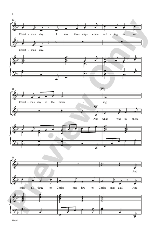 A Wreath of Carols - 2-Part / SSA Choral Octavo (Digital Download)
