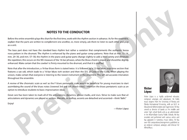 Free Download – Jazz Ensemble Conductor Score & Parts (Digital Download)