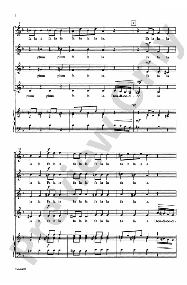 Dance of the Sugar-Plum Fairy (from The Nutcracker Suite) – SSAA, a cappella Choral Octavo (Digital Download)