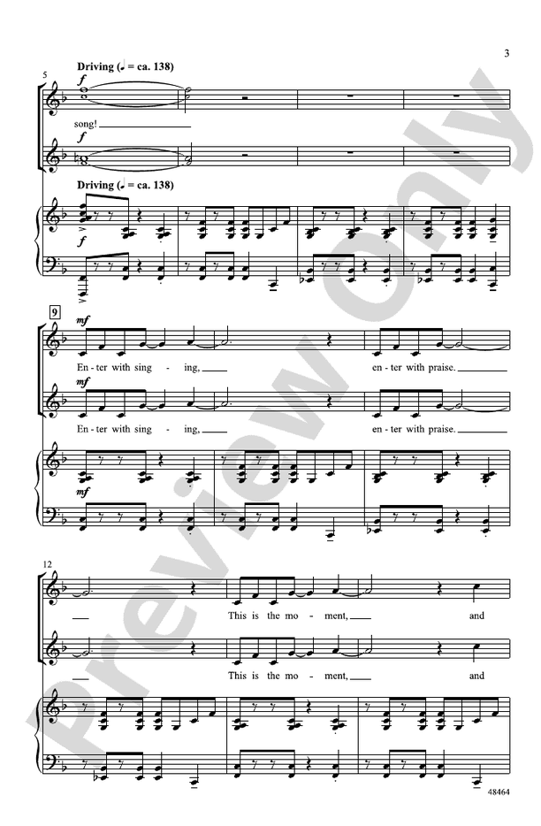 Enter with Song! – 2-Part Choral Octavo (Digital Download)